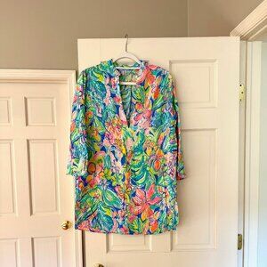 Lilly Pulitzer Floral Cover Up, Size S